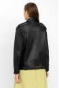 Женская кожаная куртка из натуральной кожи с воротником 8022296-3