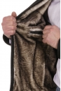 Мужская кожаная куртка из натуральной кожи на меху с воротником 8022681-5