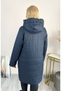 Женское пальто из текстиля с капюшоном 8024046-5
