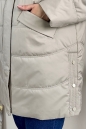 Женское пальто из текстиля с капюшоном 8024110-7