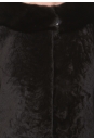 Шуба из астрагана с воротником, отделка норка 1400104-7 вид сзади