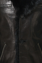 Мужская кожаная куртка из натуральной кожи на меху с воротником, отделка тоскана 0700044-3
