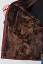 Мужская кожаная куртка из натуральной кожи на меху с капюшоном, отделка тоскана 3600025-2
