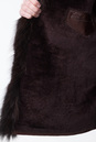 Мужская кожаная куртка из натуральной кожи на меху с воротником, отделка енот 3600035-4