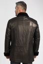 Мужская кожаная куртка из натуральной кожи на меху с воротником 3600149-3