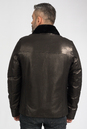 Мужская кожаная куртка из натуральной кожи на меху с воротником 3600154-3