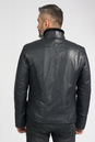 Мужская кожаная куртка из натуральной кожи на меху с воротником 3600161-3