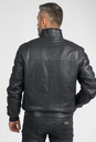 Мужская кожаная куртка из натуральной кожи на меху с воротником 3600171-4