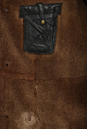 Мужская кожаная куртка из натуральной кожи на меху с воротником 3600181-2