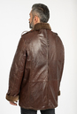 Мужская кожаная куртка из натуральной кожи на меху с воротником 3600187-3