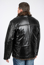 Мужская кожаная куртка из натуральной кожи на меху с воротником 3600195-3