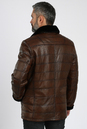 Мужская кожаная куртка из натуральной кожи на меху с воротником 3600196-4