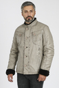 Мужская кожаная куртка из натуральной кожи на меху с воротником 3600197