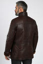 Мужская кожаная куртка из натуральной кожи на меху с воротником 3600199-4