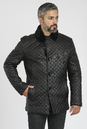 Мужская кожаная куртка из натуральной кожи на меху с воротником 3600210