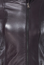 Женская кожаная куртка из натуральной кожи на меху с воротником 0700190-4