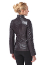 Женская кожаная куртка из натуральной кожи на меху с воротником 0700190-2