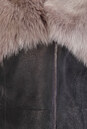 Дубленка женская из натуральной овчины с капюшоном, отделка тоскана 0700586-4