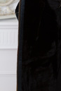 Дубленка женская с капюшоном, отделка натуральным мехом чернобурки 0700744-2