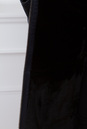 Дубленка женская с капюшоном, отделка натуральным мехом чернобурки 0700775-2