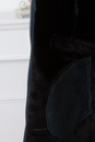 Дубленка женская из эко-кожи с капюшоном, отделка чернобурка 0700781-2