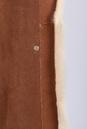 Дубленка женская из натуральной кожи с капюшоном, отделка тоскана 0701035-3