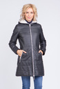 Женское кожаное пальто из натуральной кожи на меху с капюшоном 3600082
