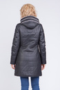 Женское кожаное пальто из натуральной кожи на меху с капюшоном 3600082-3