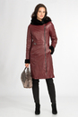 Женское кожаное пальто из натуральной кожи на меху с капюшоном 3600152-2