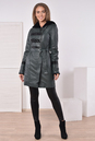 Женское кожаное пальто из натуральной кожи на меху с капюшоном 3600153-3