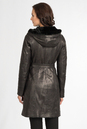 Женское кожаное пальто из натуральной кожи на меху с капюшоном 3600164-3