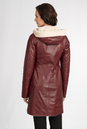 Женское кожаное пальто из натуральной кожи на меху с капюшоном 3600166-3