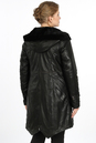 Женское кожаное пальто из натуральной кожи на меху с капюшоном 3600167-4