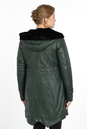 Женское кожаное пальто из натуральной кожи на меху с капюшоном 3600168-4