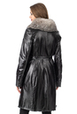 Женское кожаное пальто из натуральной кожи на меху с воротником, отделка лиса 3600229-3