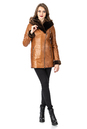 Женская кожаная куртка из натуральной кожи на меху с капюшоном 3600238-2