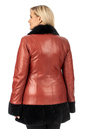 Женское кожаное пальто из натуральной кожи на меху с воротником, отделка енот 3600241-3