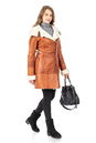 Женская кожаная куртка из натуральной кожи на меху с воротником 3600253-2