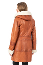 Женская кожаная куртка из натуральной кожи на меху с воротником 3600253-3