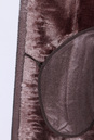 Дубленка женская из эко-кожи с капюшоном, отделка норка 3900005-4