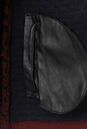 Женская текстильная жилетка с воротником, отделка лиса 1001301-4