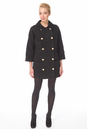 Женское пальто из текстиля с воротником 3000012-3