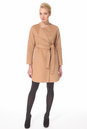 Женское пальто из текстиля с воротником 3000042-3