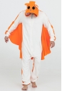 Комбинезон Кигуруми оранжевый из текстиля 5300005-6