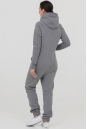 Комбинезон SpaceSuit серый с начесом женский из текстиля 6600038-4