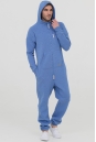 Комбинезон SpaceSuit голубой с начесом мужской из текстиля 6600039-2
