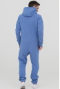 Комбинезон SpaceSuit голубой с начесом мужской из текстиля 6600039-4