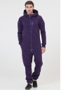 Комбинезон SpaceSuit фиолетовый с начесом мужской из текстиля 6600118
