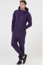 Комбинезон SpaceSuit фиолетовый с начесом мужской из текстиля 6600118-3