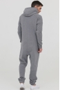 Комбинезон SpaceSuit серый с начесом мужской из текстиля 6600119-4